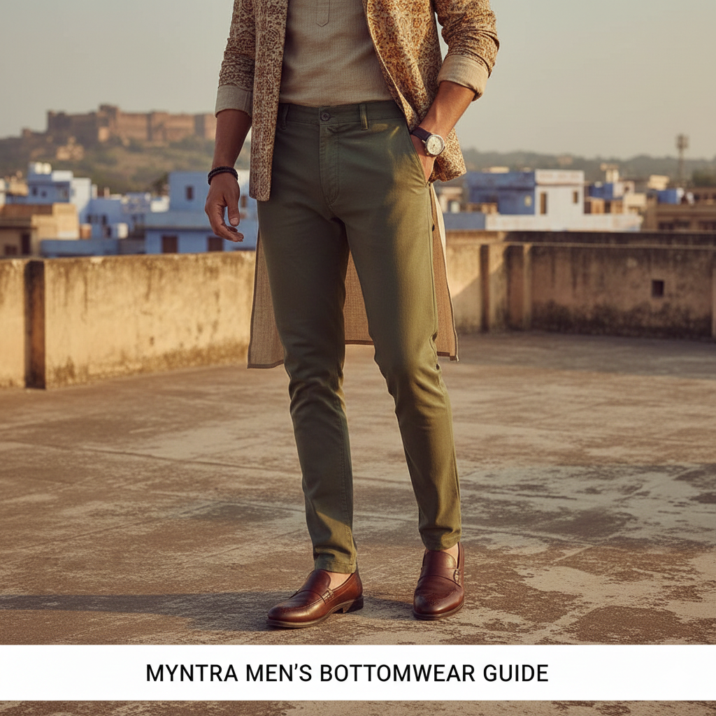 Men’s Bottomwear Guide on Myntra