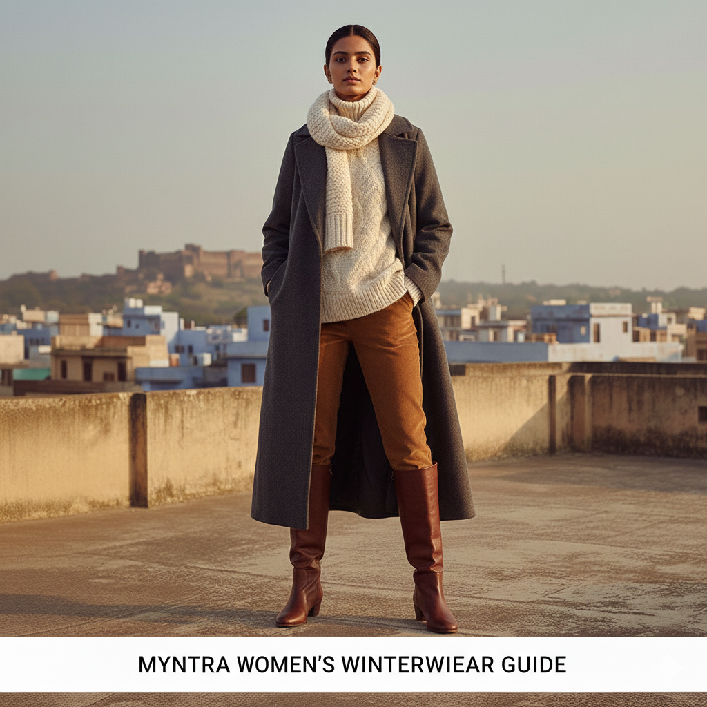 Women’s Winterwear Guide on Myntra: Jackets, Sweaters & Styling Tips