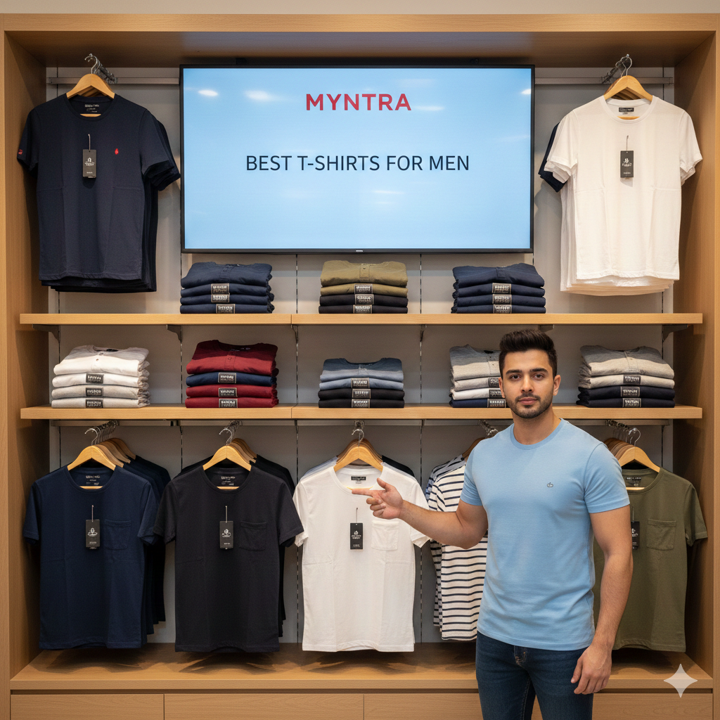 Best T-Shirts for Men on Myntra