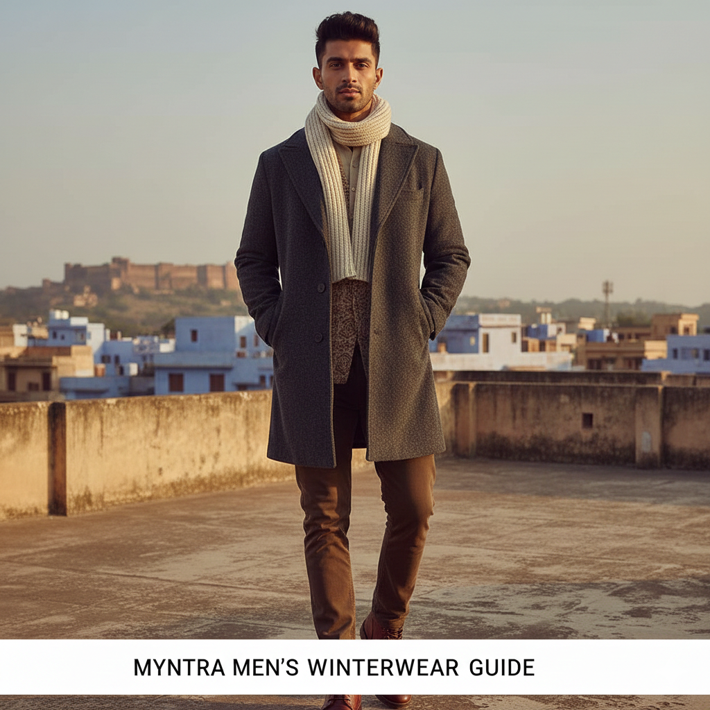 Men’s Winterwear Guide on Myntra: Jackets, Sweaters & Layering Tips