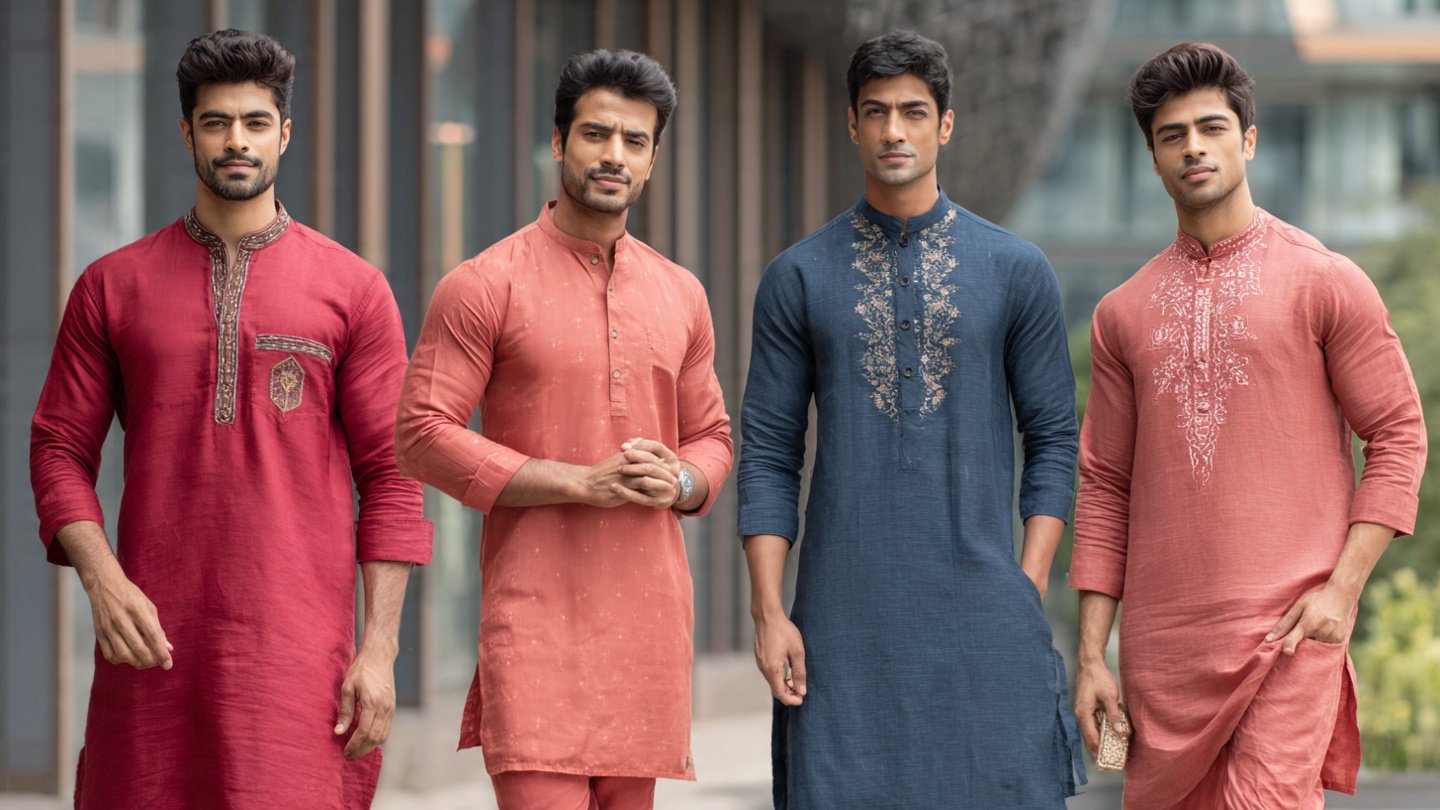 Best Kurtas for Men on Myntra