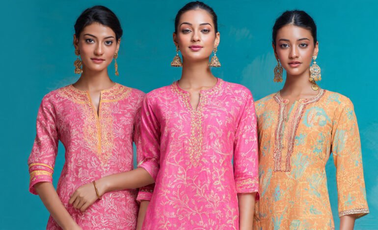 Best Kurti Sets for Women on Myntra