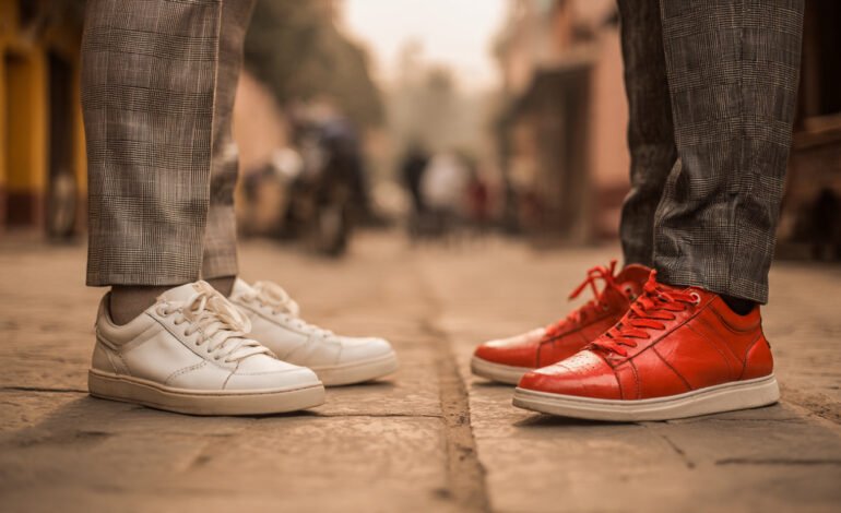 Sneakers vs Formal Shoes on Myntra